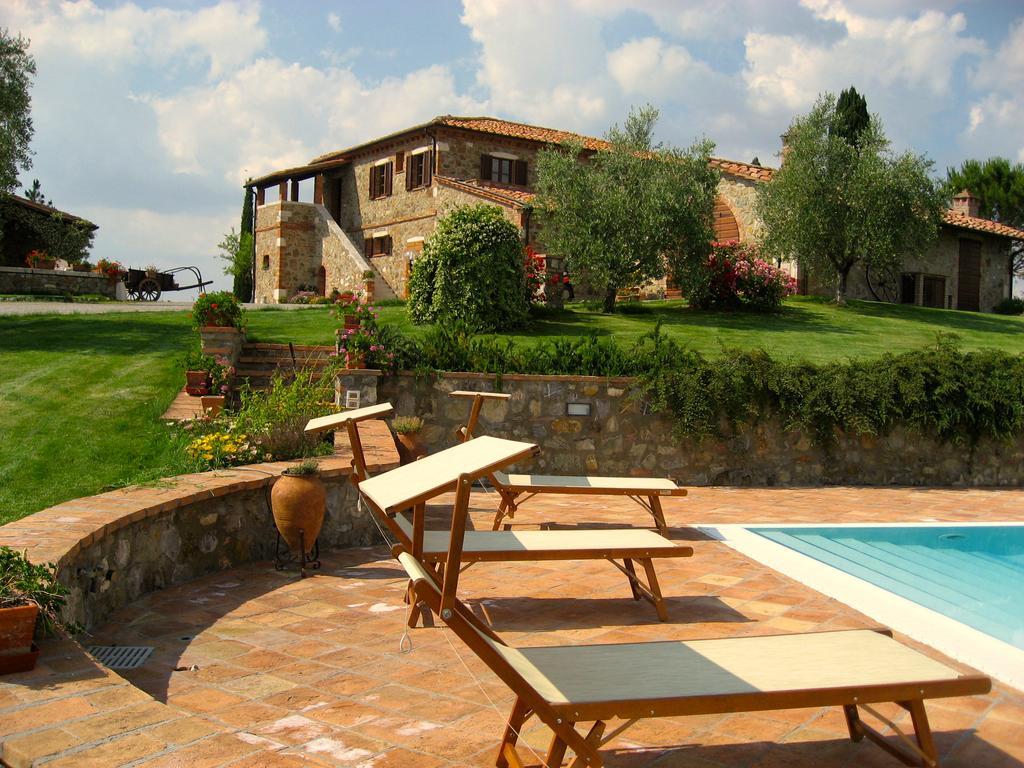 Agriturismo Poggio Istiano Bagno Vignoni Kültér fotó